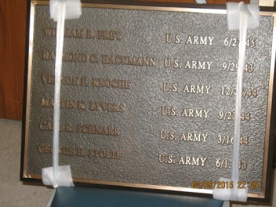 ORIGINAL POST397 PLAQUE